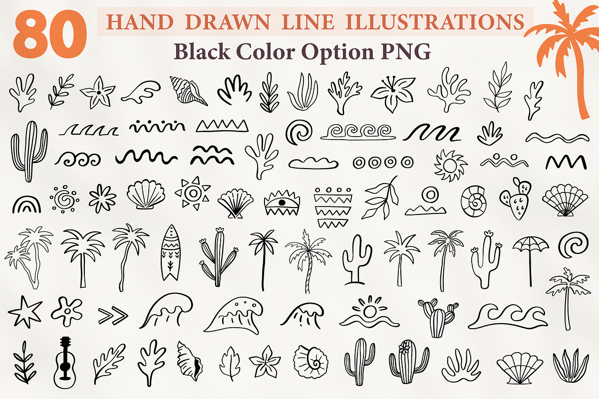 Boho Summer Graphics Bundle - vol 3., a Graphic by Katrinelly (Photo 6 of 17)