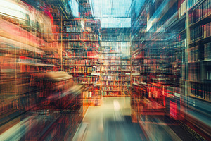 Discover a unique book collection, a Photo by Pavel_design