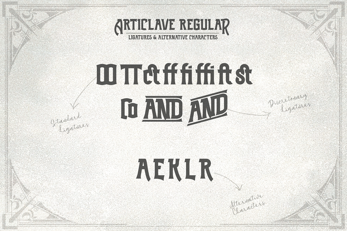 Articlave, a Font by Telllu & Friends (Photo 10 of 18)