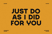 Gohan Modern Futuristic Sans Serif, a Sans Serif Font by Perfectype (Thumbnail 6 of 7)