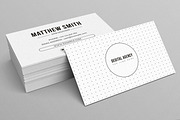 Clean Design Business Card Layout, a Business Card Template by MightyDesign (Thumbnail 1 of 6)