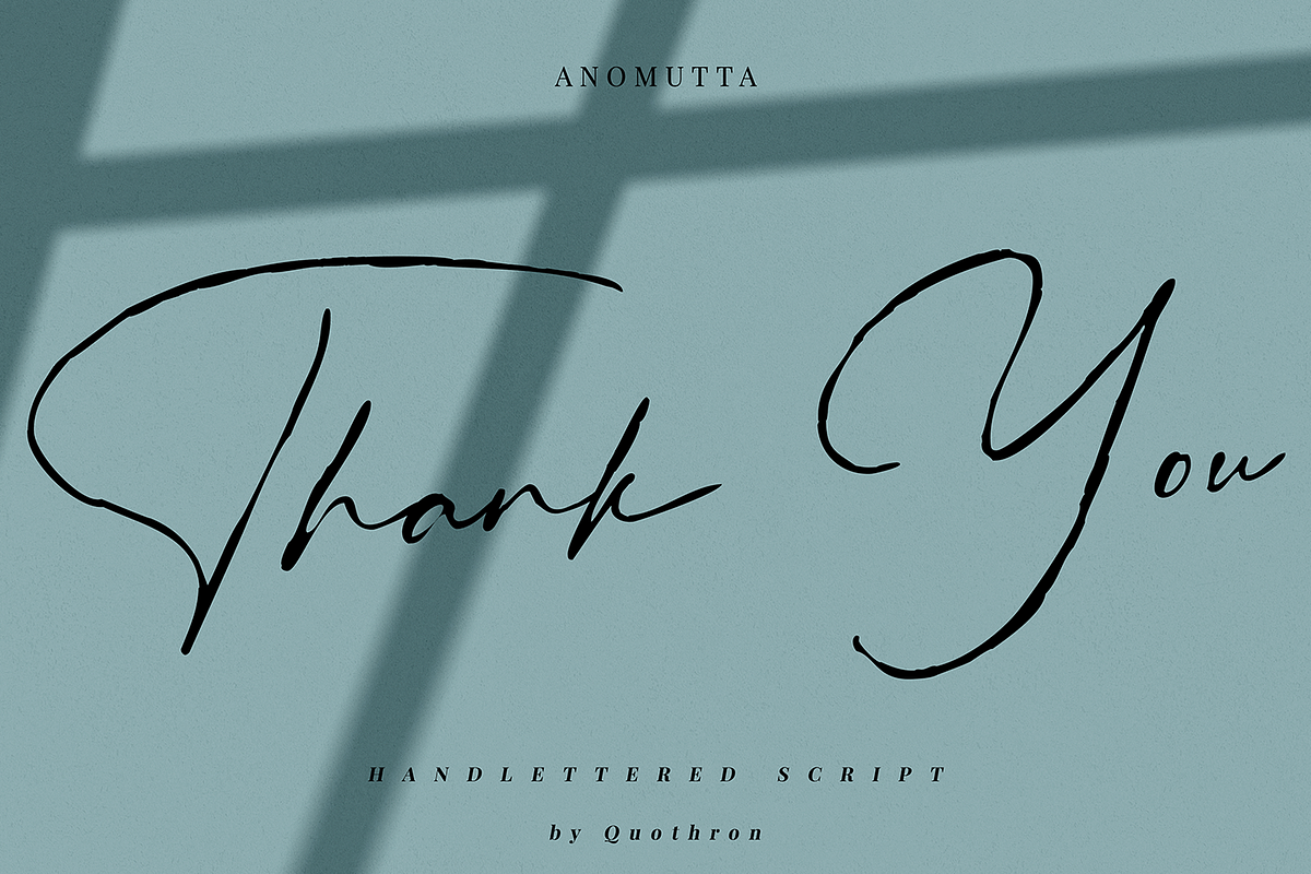 Anomutta Script preview 7