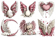 Easter Heaven Angel Wings Clipart, an Illustration by Daily.Designs (Thumbnail 6 of 6)