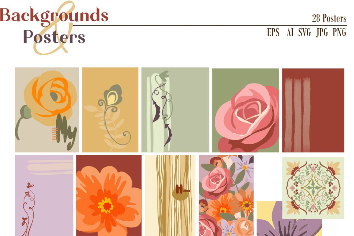 Backgrounds and Posters, a Background Graphic by Collection by VY (Photo 7 of 10)