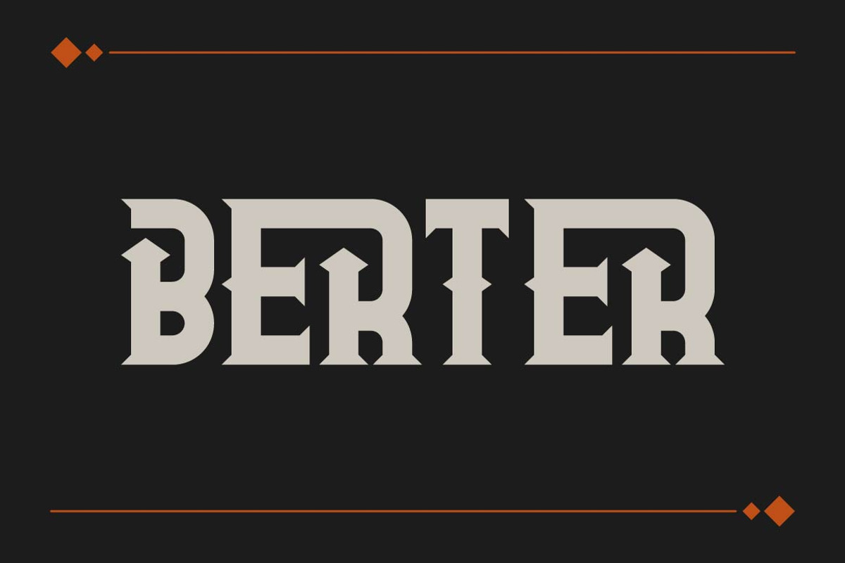 Qosta – Vintage Retro Display Font, a Blackletter Font by Artiveko (Photo 4 of 7)