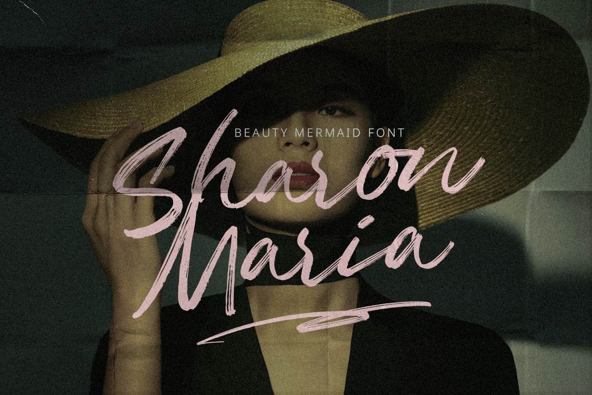 Beauty Mermaid | Signature Script, a Handwritten Font by Scratch Design (Photo 11 of 14)