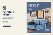 Modern Furniture Poster Design 57, a Social Media Template by shahsoft (Thumbnail 1 of 2)