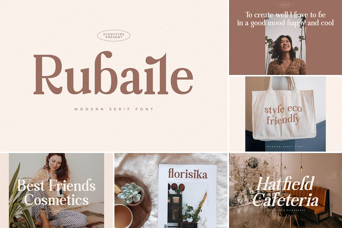 SALE! Modern & Stylish Serif Font, a Serif Font by Storytype Studio (Photo 4 of 41)
