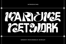 Maritime Network - Psychedelic Font