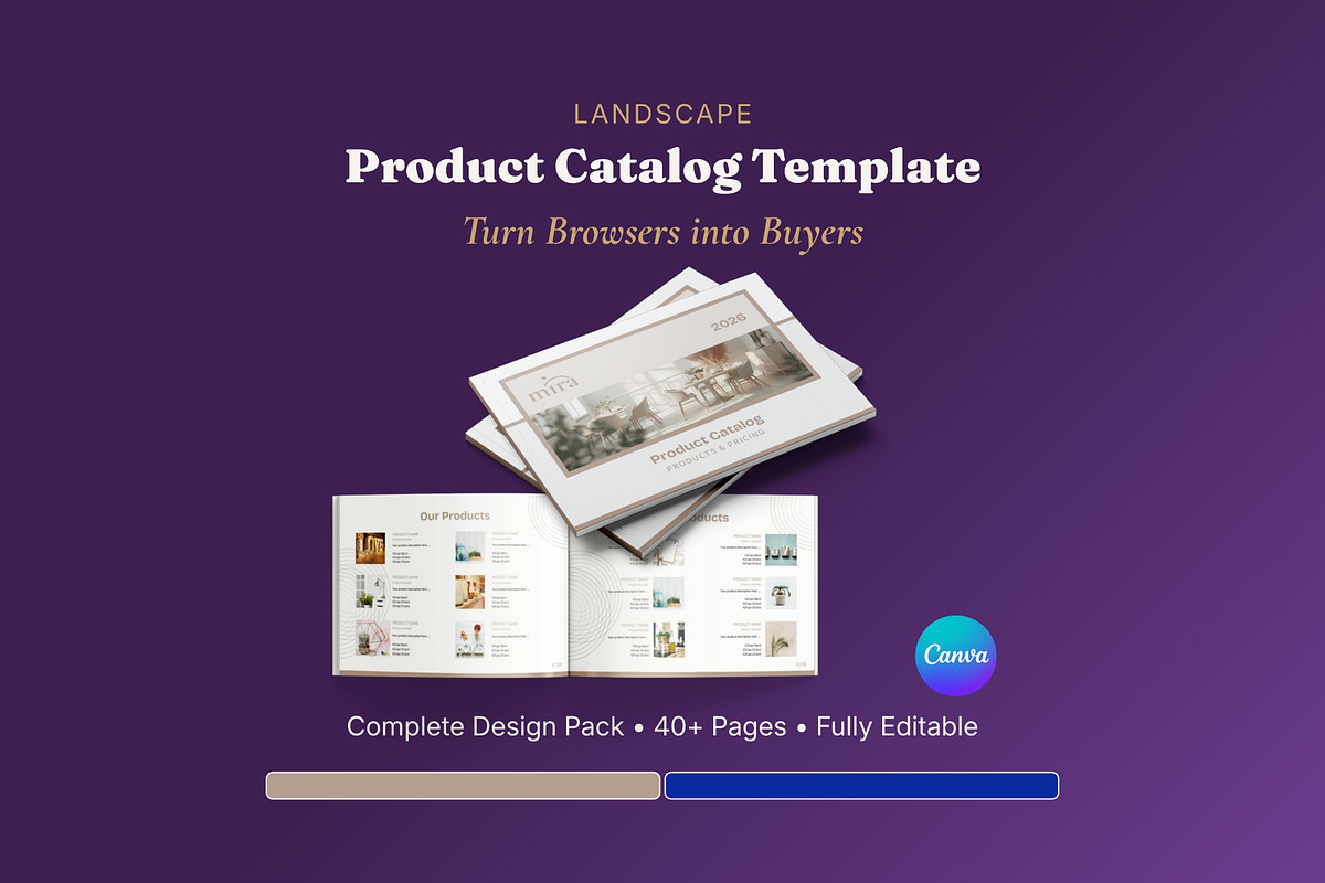 Landscape Product Catalog Line Sheet, a Magazine Template by B2 Studio (Photo 1 of 18)