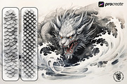 Procreate scale design kit, a Brush Add-On by Studio.Valhalla (Thumbnail 3 of 8)