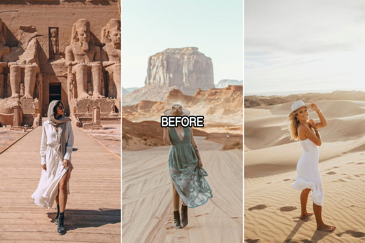 7 Golden Hour Lightroom presets, a Preset Add-On by Presets by Yevhen (Photo 3 of 10)