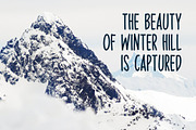 Frozen Ground Typeface, a Handwritten Font by Seemly Fonts (Thumbnail 3 of 5)