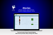 Movie Tracker, an App Template by Ardent Workshop (Thumbnail 2 of 6)