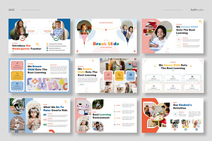 Kindergarten PowerPoint Template