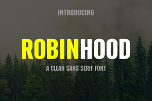 Robinhood Font