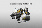 Procreate Shader Brushes Bundle, a Brush Add-On by brushapes.com (Thumbnail 9 of 33)