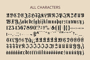 CS Gamila Drawn, a Blackletter Font by Craft Supply Co. (Thumbnail 8 of 8)