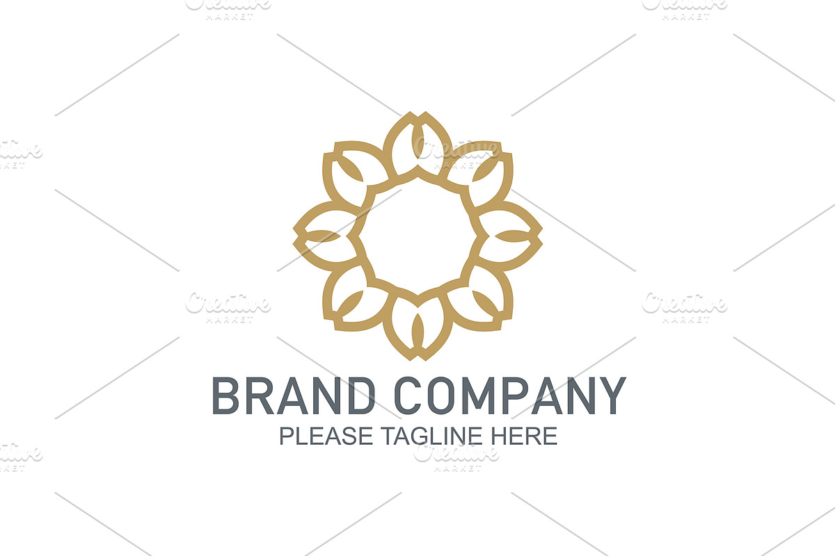 20 Logo Flower Templates Bundle, a Branding & Logo Template by Friendesigns (Photo 20 of 21)