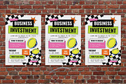 Green Business Investment Flyer Set, a Flyer Template by Aiyari Graphic (Thumbnail 3 of 3)