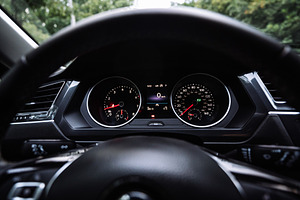 Car Dashboard View from Driver Seat, a Transportation Photo by Red Hot Chili Pepper Shop