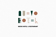 Liverpool | A Geometric Logo Font, a Sans Serif Font by Jen Wagner Co (Thumbnail 5 of 9)