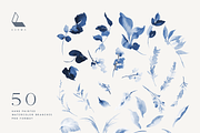 Dusty Blue Floral Wedding Set, an Illustration by Karma (Thumbnail 13 of 16)
