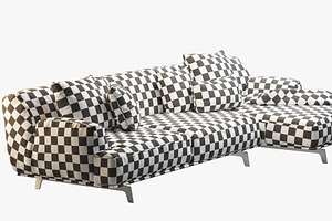 Tribeca Sofa 2 3d Model