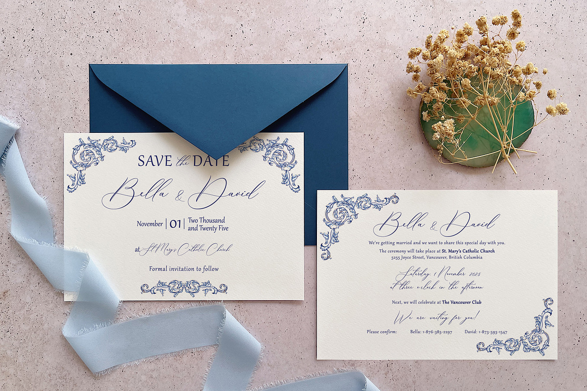 Elegant Baroque Wedding Suite preview 2