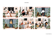 Dog Friendly Coffee Shop Posters., a Person Illustration by LyubovZaytseva (Thumbnail 5 of 9)