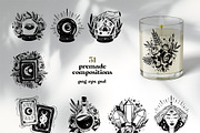 Magic Illustrations Clipart, an Illustration by Julia M. Watercolor (Thumbnail 4 of 14)