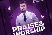 Church Flyer Template, a Poster Template by FLYERHIVE (Thumbnail 3 of 3)