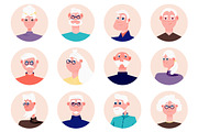 Cartoon People Avatars, an Emoji Icon by alexdndz (Thumbnail 7 of 13)