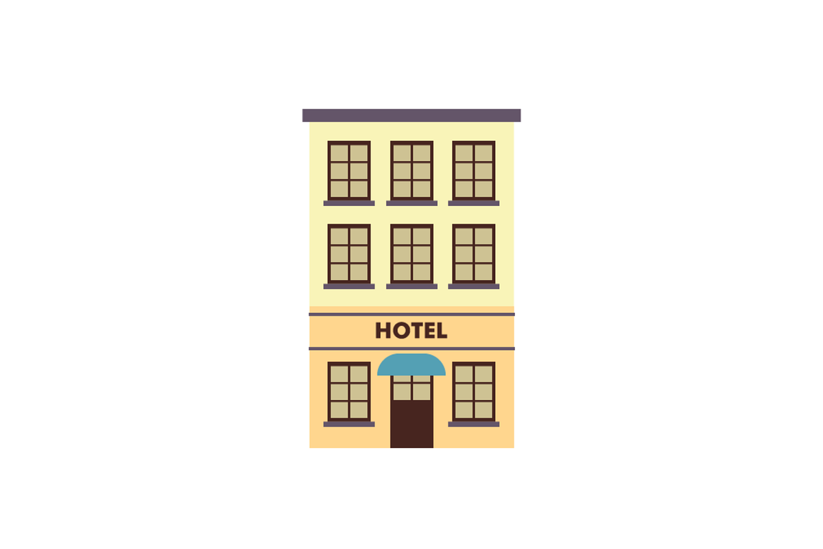 Hotel Vector Set, an Empty State Illustration by Creathub Studio (Photo 3 of 6)