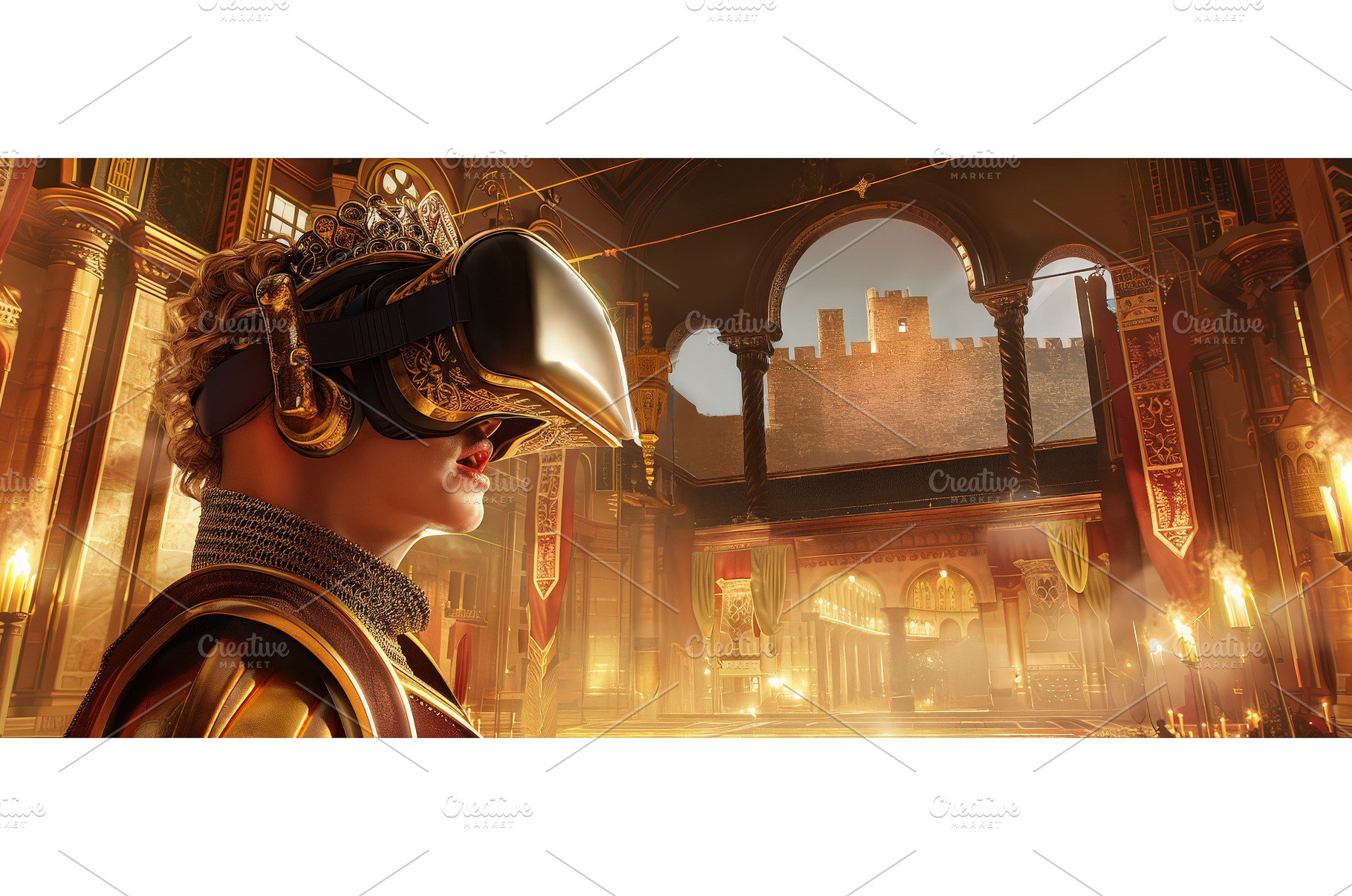 Medieval Virtual Reality Experience, a Technology Photo by piter.goskov