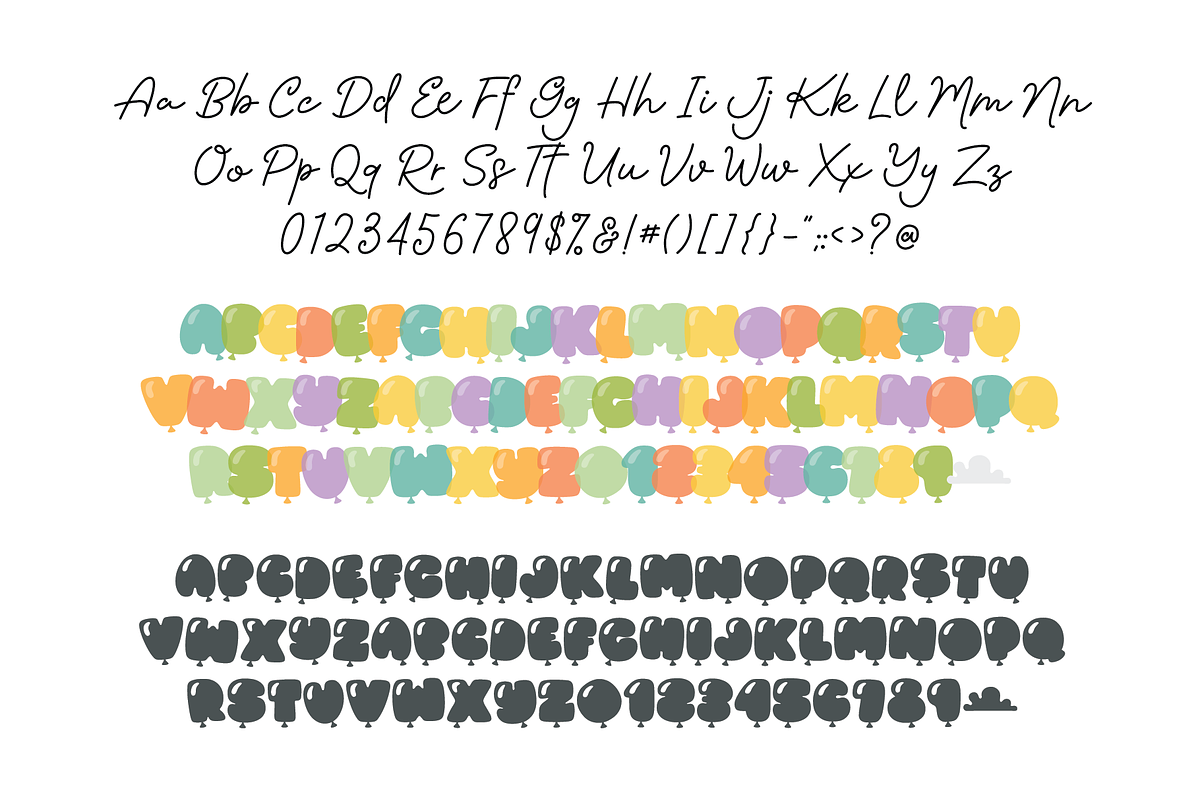 Boisterous Shindig Font Duo, a Handwritten Font by Denise Chandler (Photo 6 of 6)