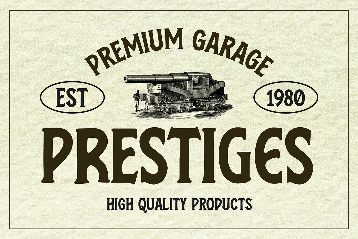 Vintage Browner, a Font by Arterfak Project (Photo 9 of 12)