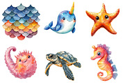 Cute Under the Sea PNG, an Illustration by SinaCreation (Thumbnail 4 of 5)
