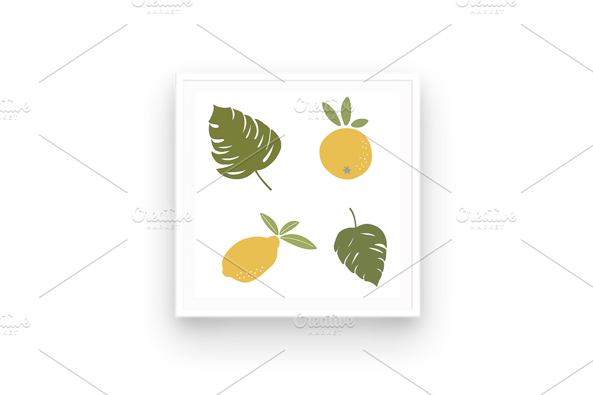 Floral Abstract Elements, a Decorative Illustration by DikayaMiau (Photo 7 of 13)