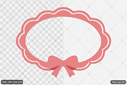 Coquette Frame Clipart Bundle, an Illustration by Actual Pixel (Thumbnail 19 of 26)