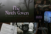 Midnight Archive Gothic Font Bundle, a Serif Font by gafaroff studio (Thumbnail 2 of 11)