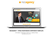 neoAgency – HTML5 Corporate Template, a Bootstrap Template by Theme in the Box (Thumbnail 2 of 5)