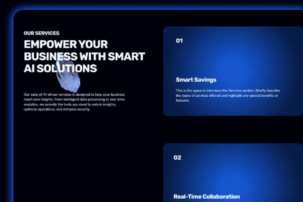 AI-BOOST WIX STUDIO TEMPLATE SAAS, a Wix Template by Wixify Studio (Photo 4 of 9)