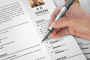 Clean Resume/CV, a Resume Template by designvillage (Thumbnail 4 of 12)
