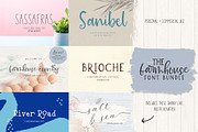 The Farmhouse Font Bundle, a Script Font by Beck McCormick (Thumbnail 2 of 8)