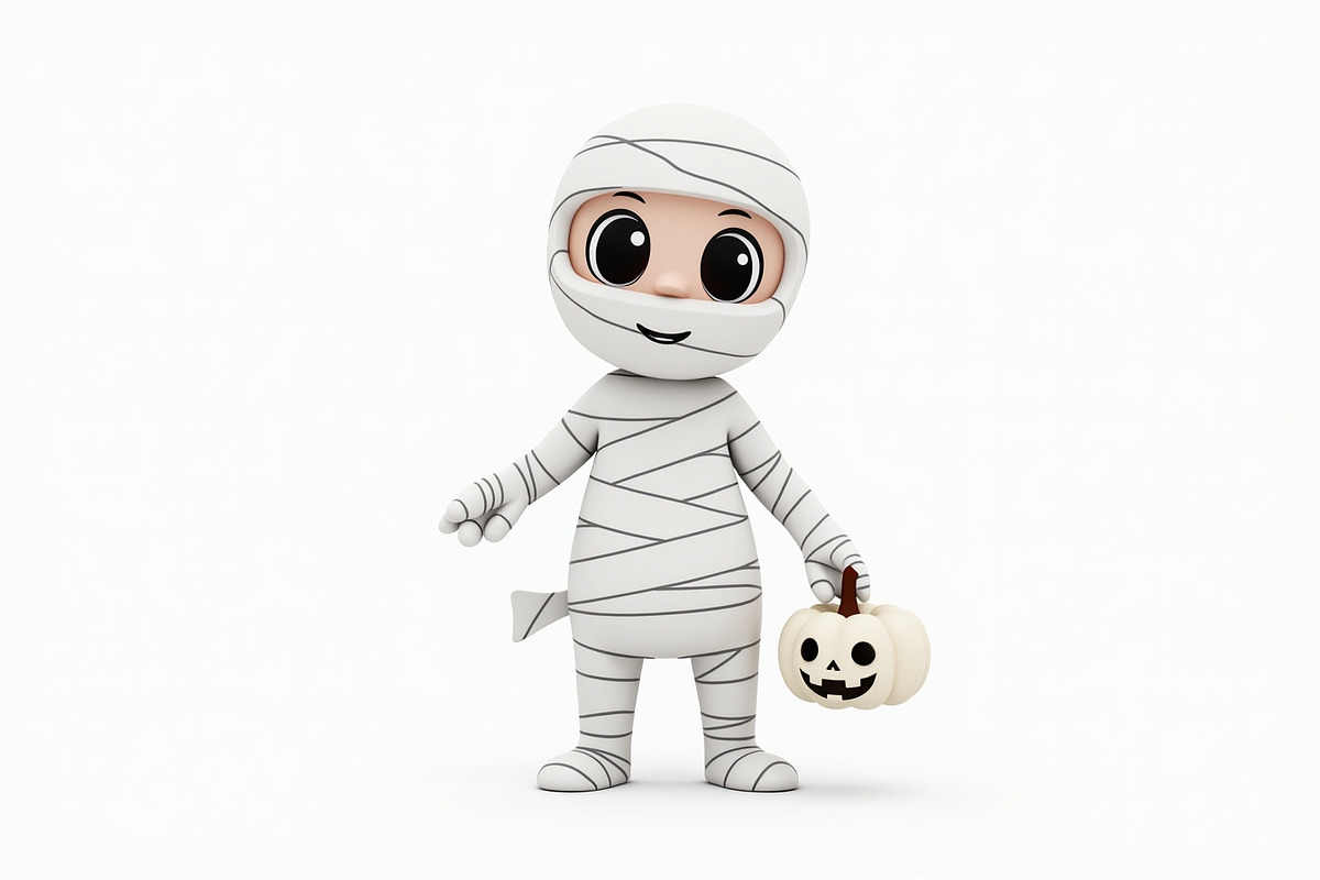 Halloween Ghost & Skeleton Art, an Illustration by hafijul (Photo 13 of 26)