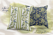 Olive Branches Watercolor Clipart, a Food Illustration by YarovaArt (Thumbnail 16 of 28)