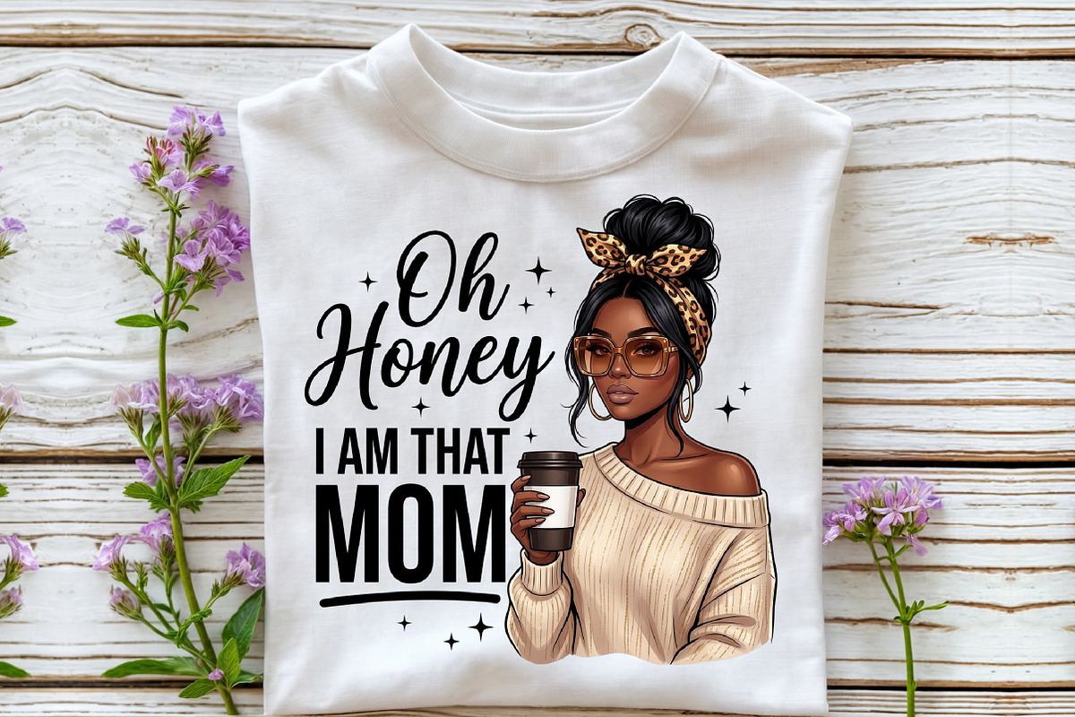 Leopard Mama Mothers Day Coffee Mom, a Seasonal Illustration by Sublimation Artist (Photo 3 of 9)