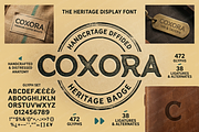 Coxora - Elegant Serif Typeface, a Serif Font by Astuti Studio (Thumbnail 9 of 24)