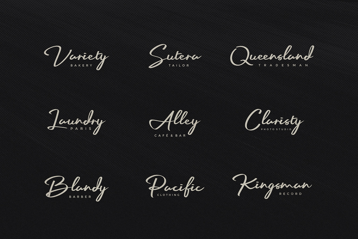 Palmark - Signature font, a Script Font by tkzgraphic (Photo 5 of 5)